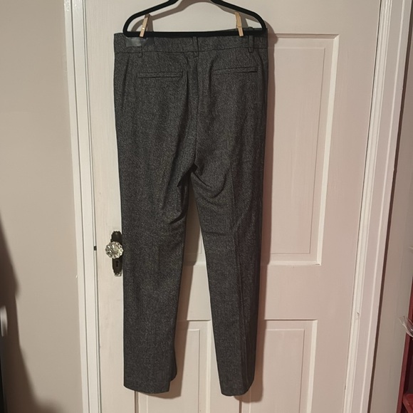 Ann Taylor NWT Modern Fit Gray Women's Trouser Pant Size 10 Zipper Back Pocket - Picture 7 of 12